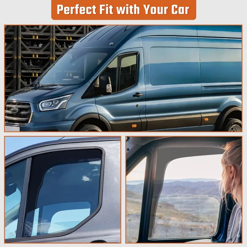 Комплект от 2бр. ветробрани за FORD TRANSIT - 2014+ - 7