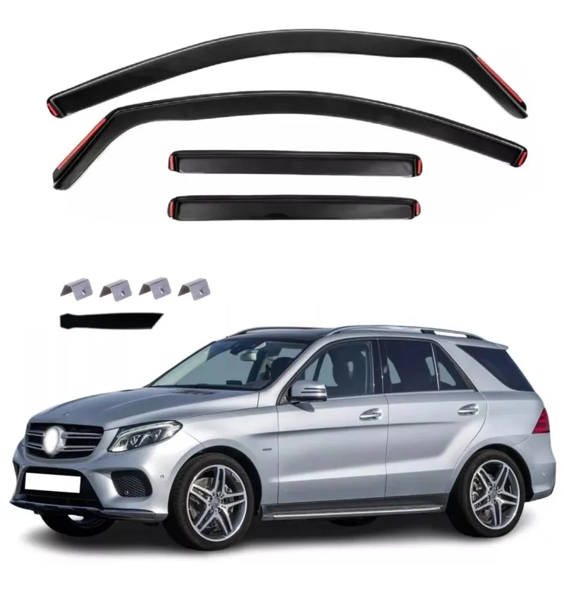 Комплект от 4бр. ветробрани за Mercedes M-Class / GLE (W166) 2011-2018 - 4