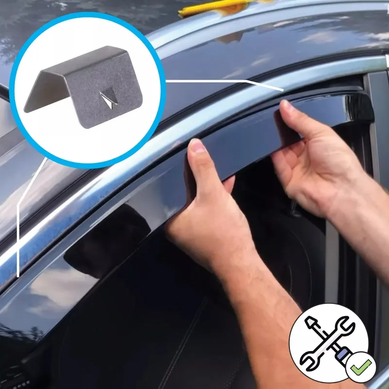 Комплект от 4бр. ветробрани за Seat Leon (1P MK2) - 2005-2012 - 4